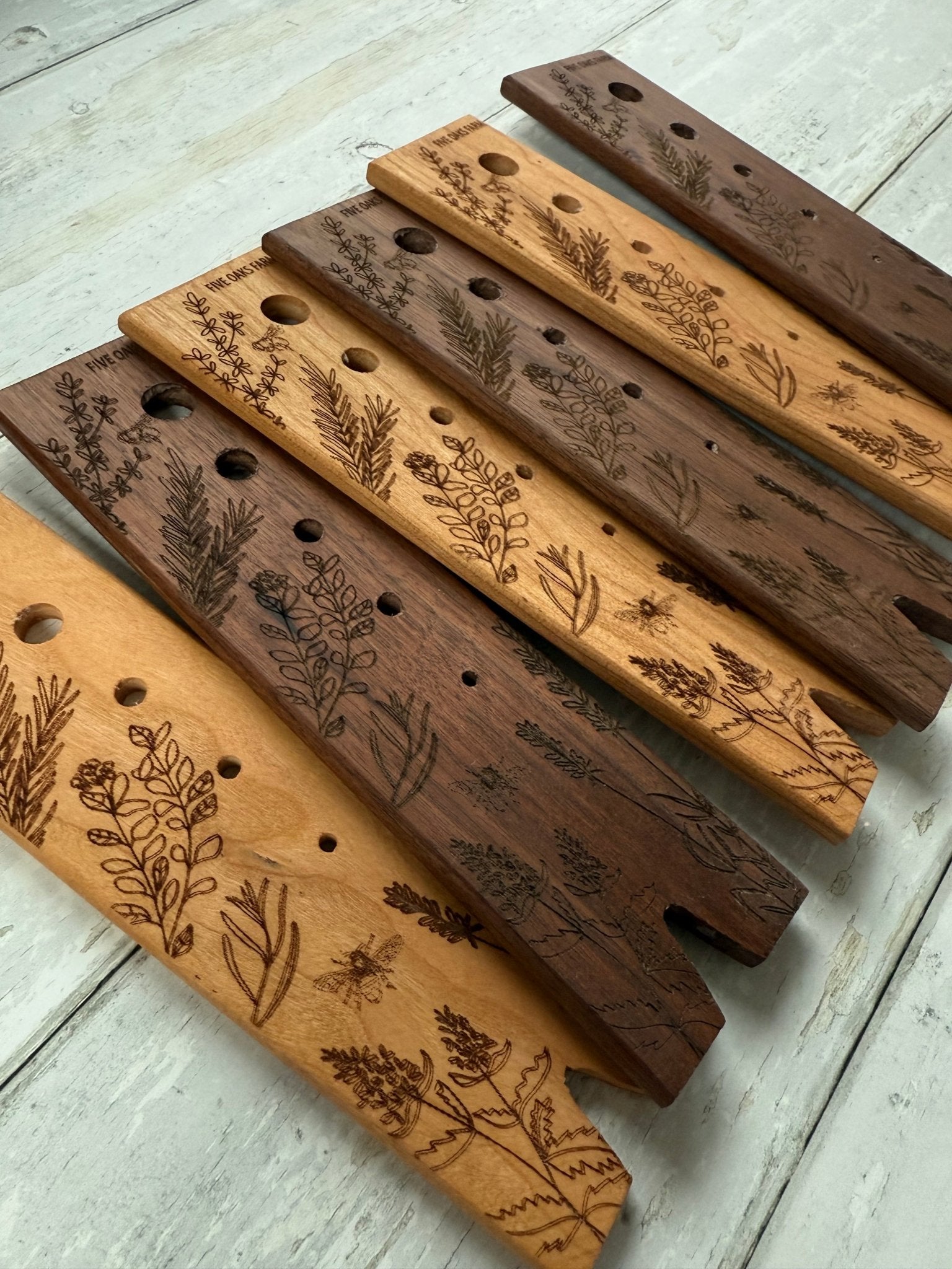 Wooden Herb Stripper | Handmade Kitchen Tool - Aware House