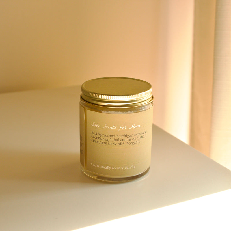 An Upstate Retreat Beeswax Candle-zoom-