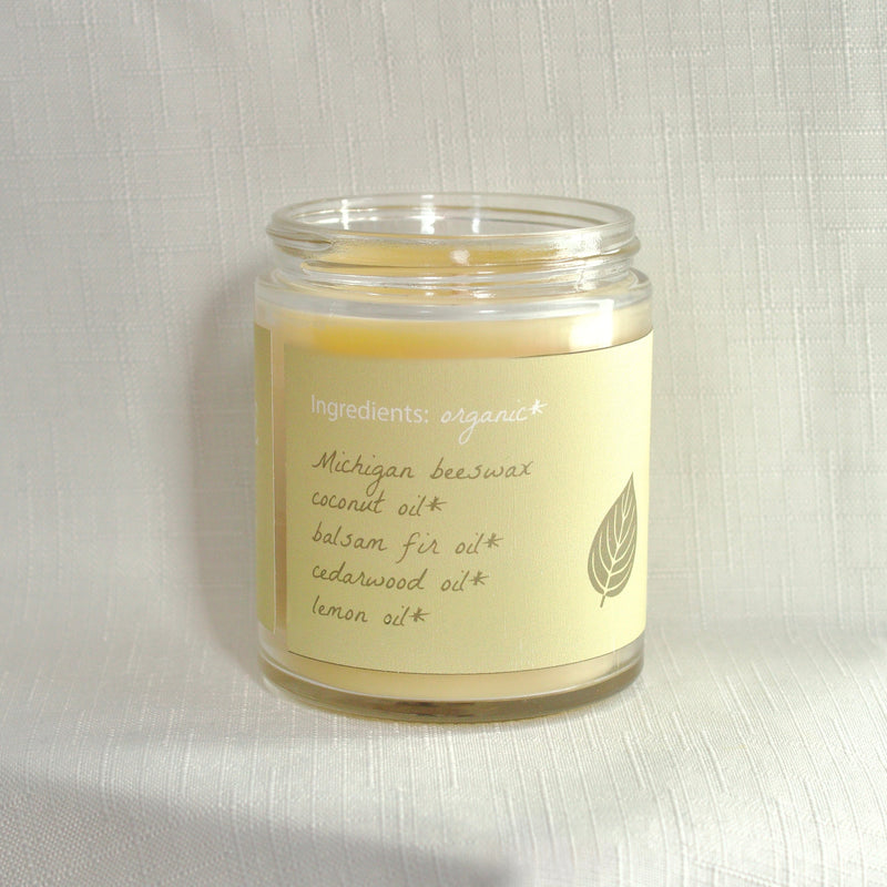 Forest Bath Aromatherapy Beeswax Candle-zoom-