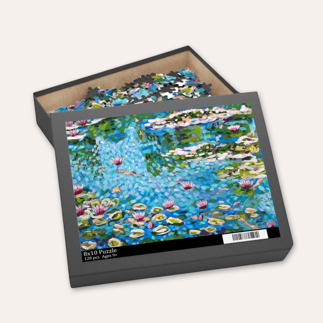 Monet's Pond Puzzle-zoom-2