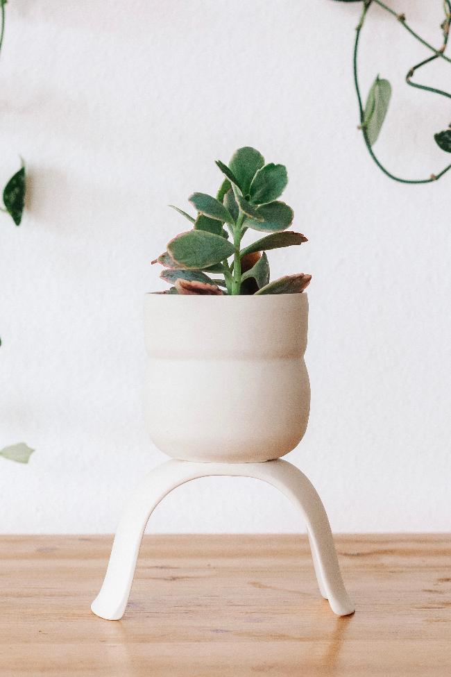Ceramic Raised Plant Pot-3