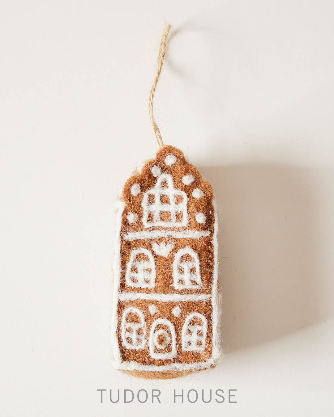 Felted Dutch House Ornament-zoom-5