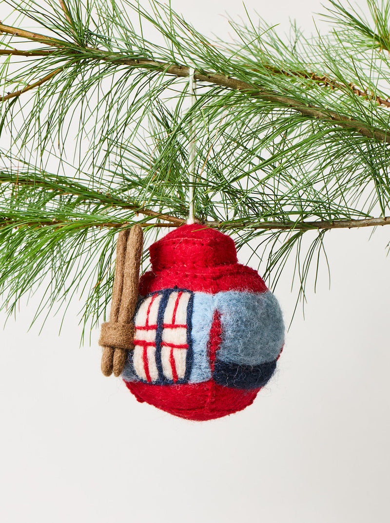 Felted Gondola Ornament-zoom-