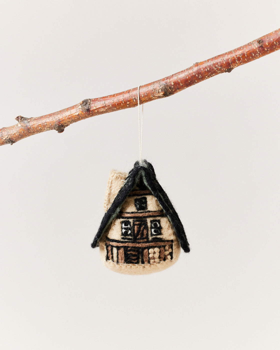 Felted A-Frame Ornament-3