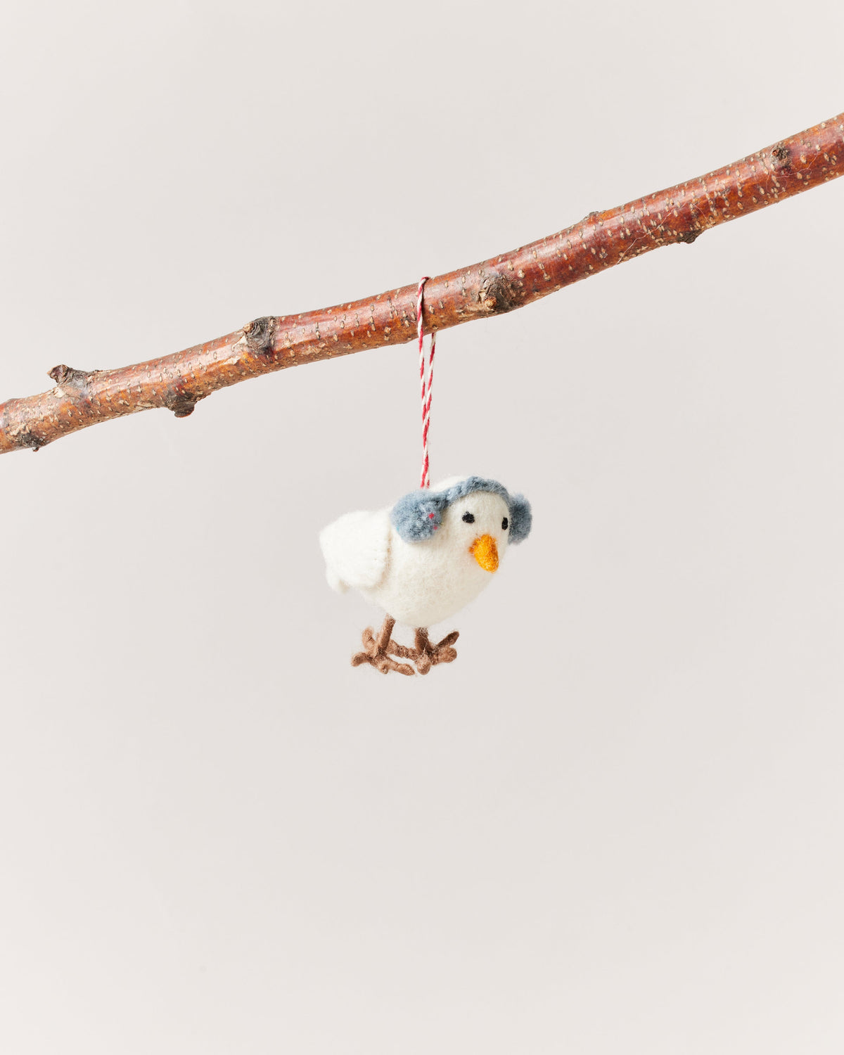 Felted Bird Ornament-zoom-3