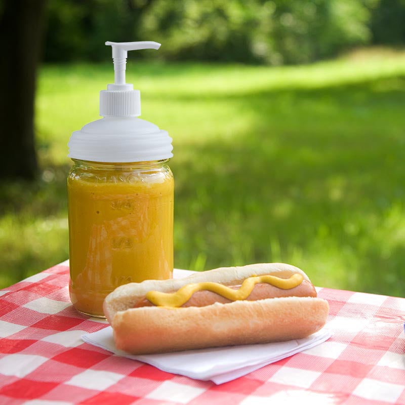 reCAP® Mason Jar Soap Dispenser Lid & Pump Cap | Regular Mouth-zoom-4