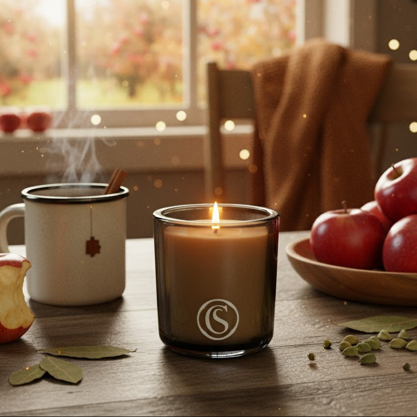 A Forbidden Orchard Beeswax Candle