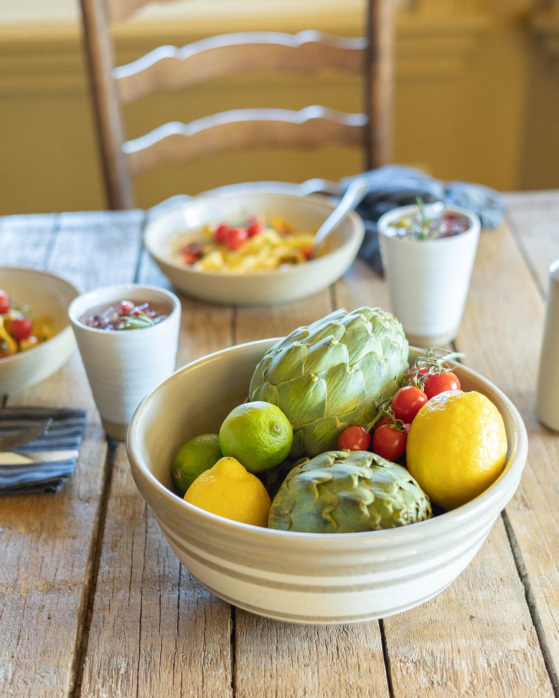 Farmhouse Yellowware Bowl-8