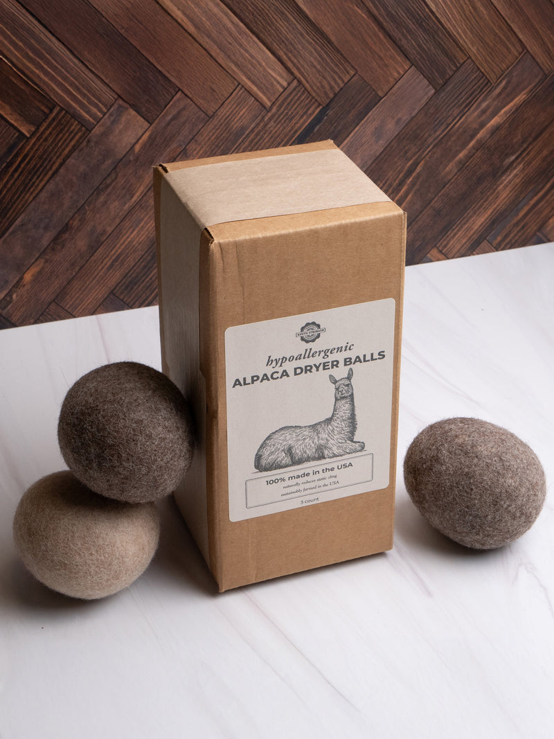 Alpaca Dryer Balls Pack of Three-zoom-
