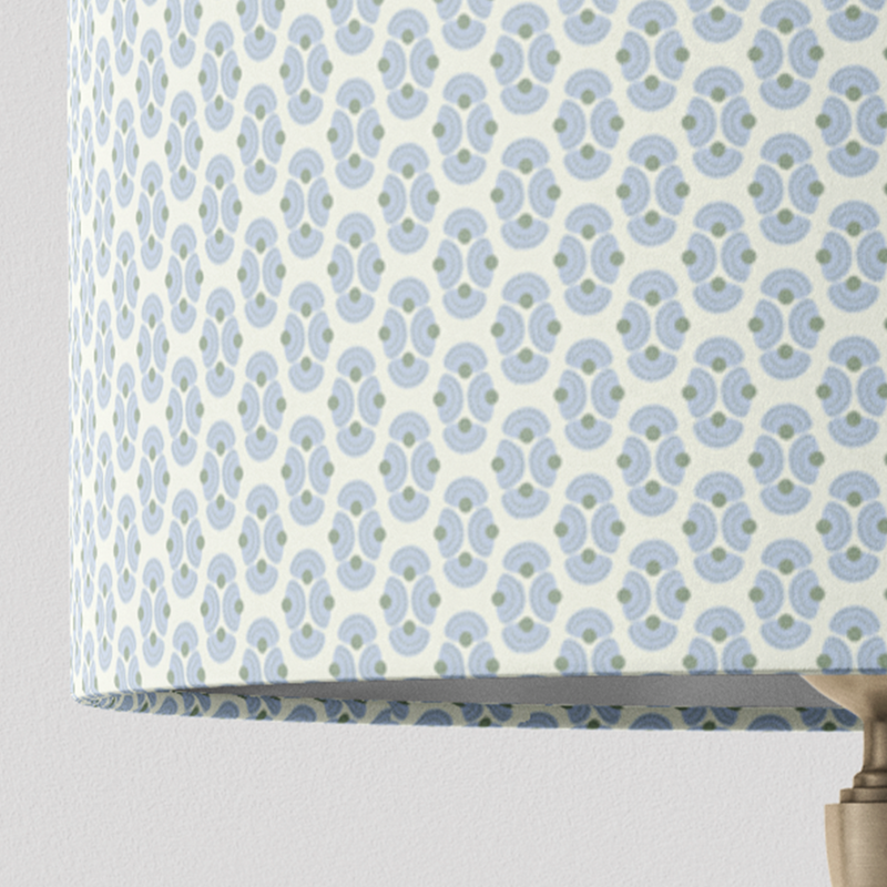 Sky Blue Lampshade in ARMADA-zoom-