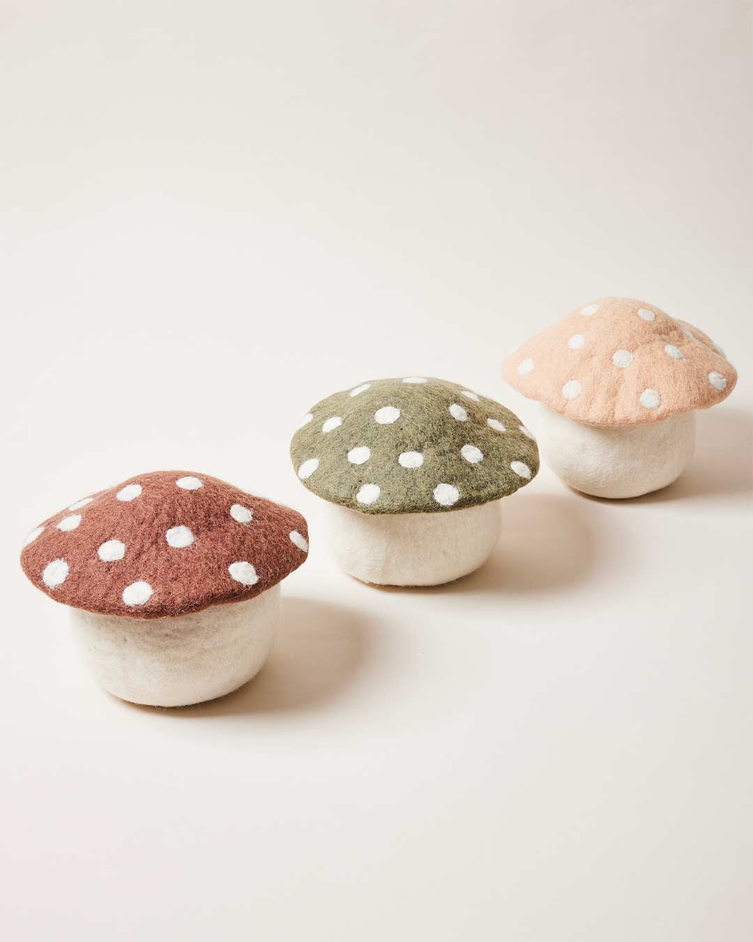 Artisan Felted Mushroom Doorstop-zoom-5