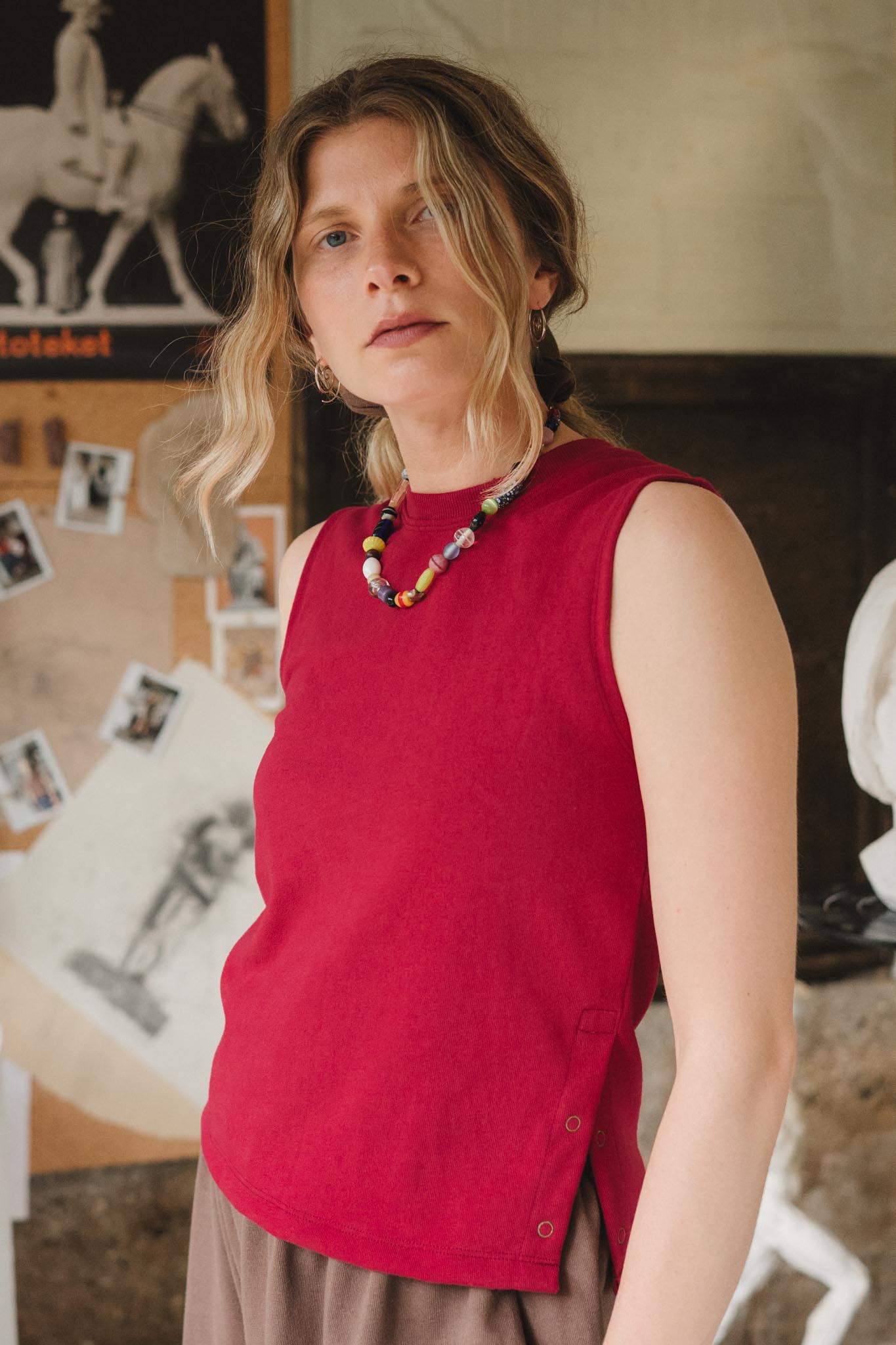 Cleo Tank | Madder-1