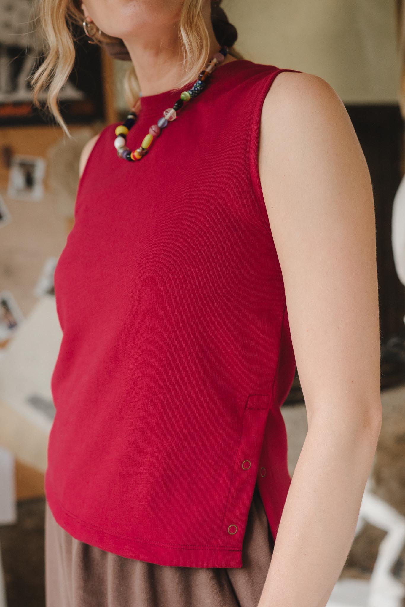 Cleo Tank | Madder-zoom-3