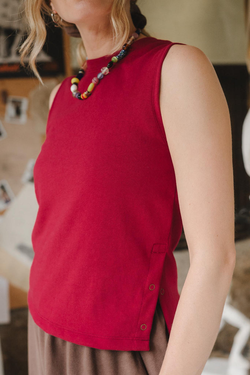 Cleo Tank | Madder-zoom-