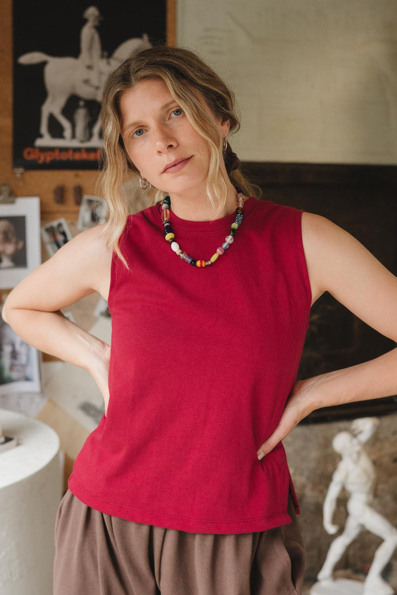 Cleo Tank | Madder-zoom-