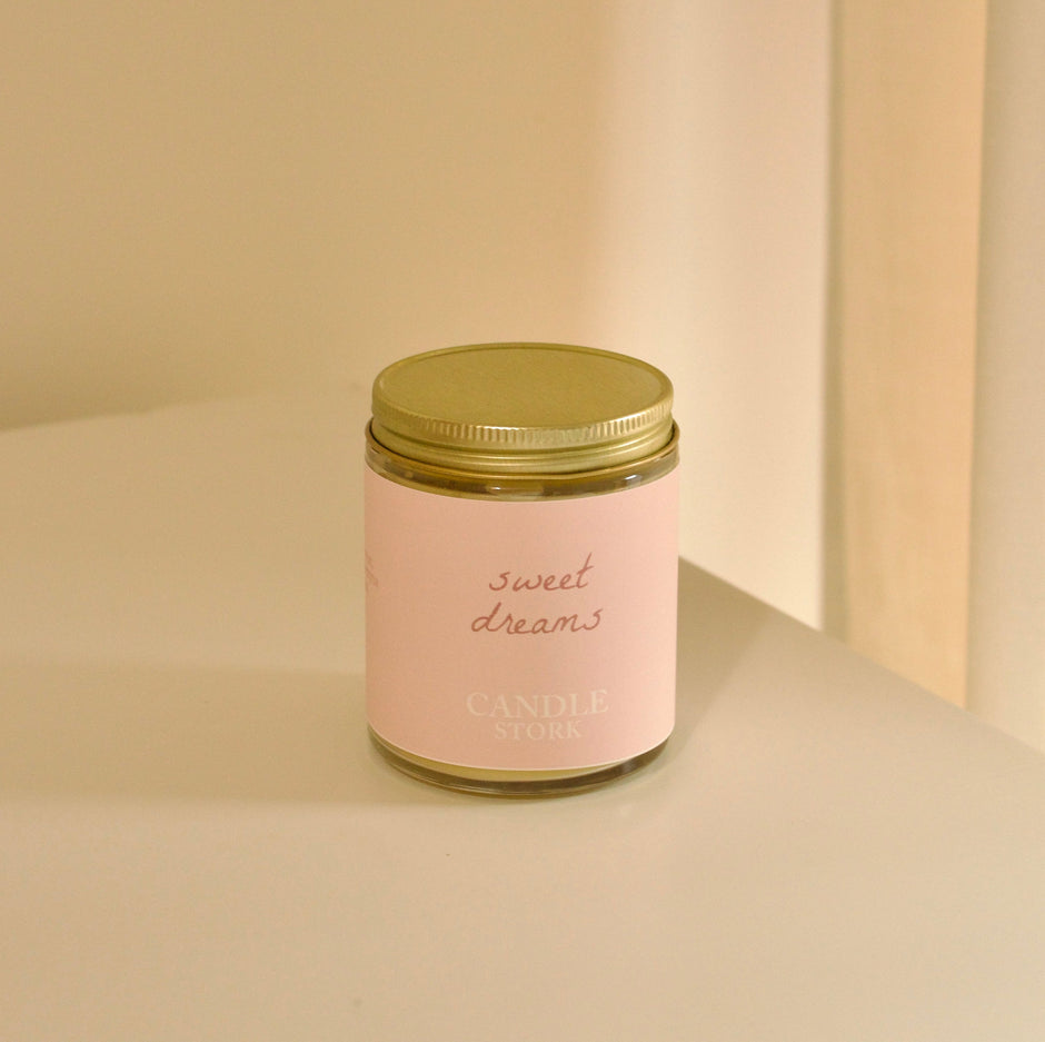 Sweet Dreams Aromatherapy Beeswax Candle