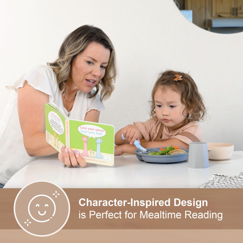 Spoon la la Utensils + Board Book-zoom-