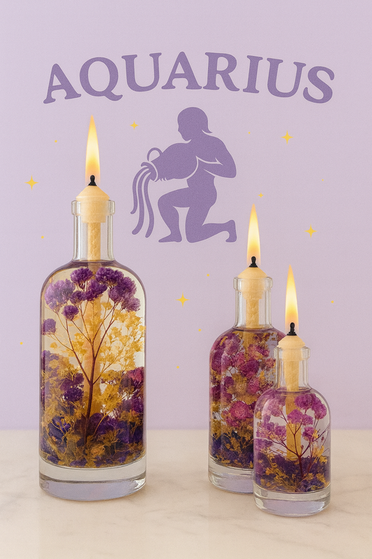 Aquarius Oil Candle