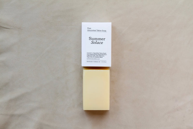 Pure Unscented Tallow Bar Soap-zoom-