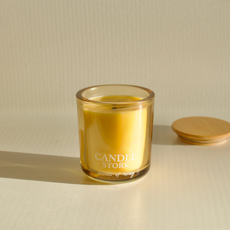 Sonnets of Honey Beeswax Candle-zoom-