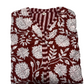 The Charlotte Jacket in Maroon Posy