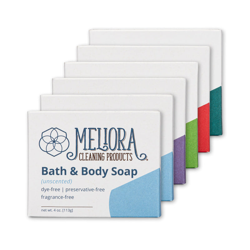 Bath & Body Soap Bar - Variety 6-Pack Boxed-zoom-