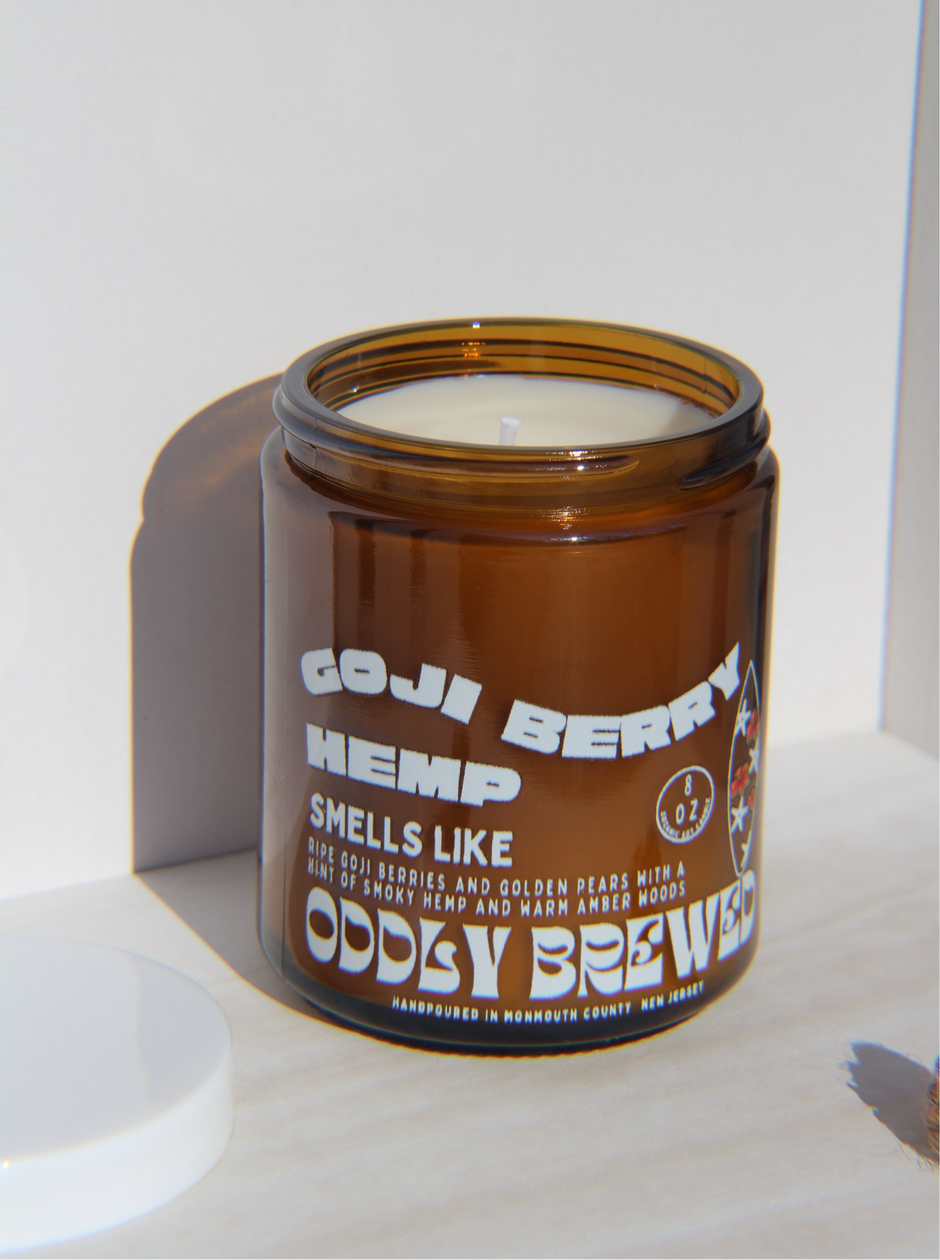 Goji Berry & Hemp Soy Candle