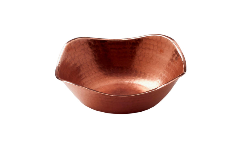 Flat Earth Copper Bowl-zoom-