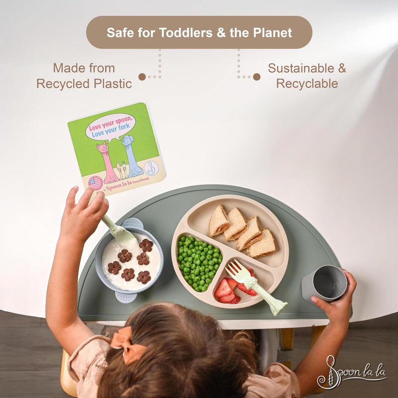Spoon la la Utensils + Board Book-zoom-