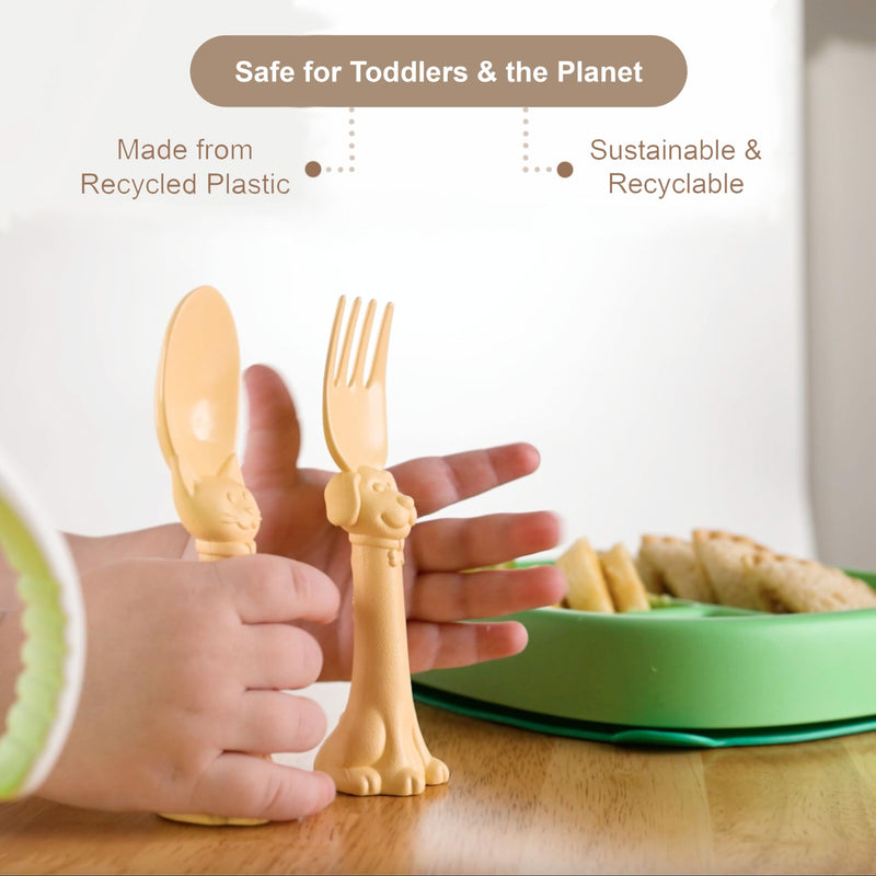 Spoon la la Utensils + Board Book-zoom-
