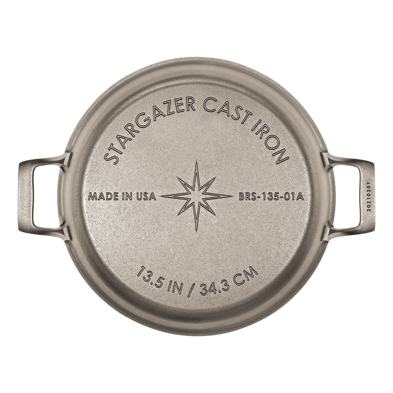 13.5-Inch Cast Iron Braiser-zoom-