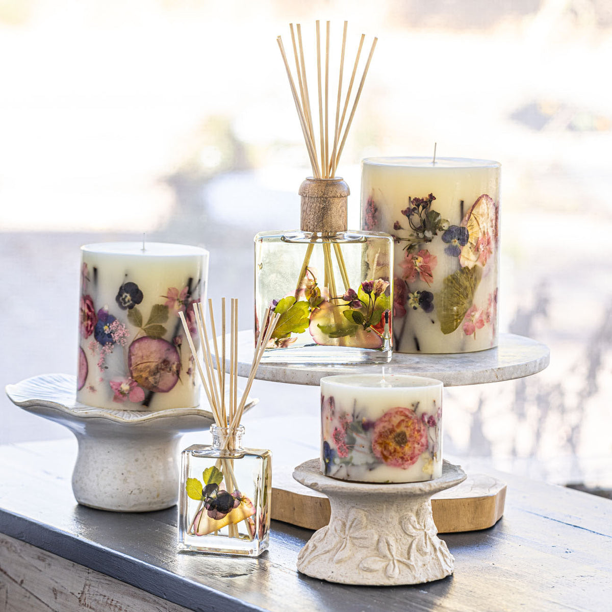 Signature Botanical Reed Diffuser | Blushing Rosewood-zoom-4