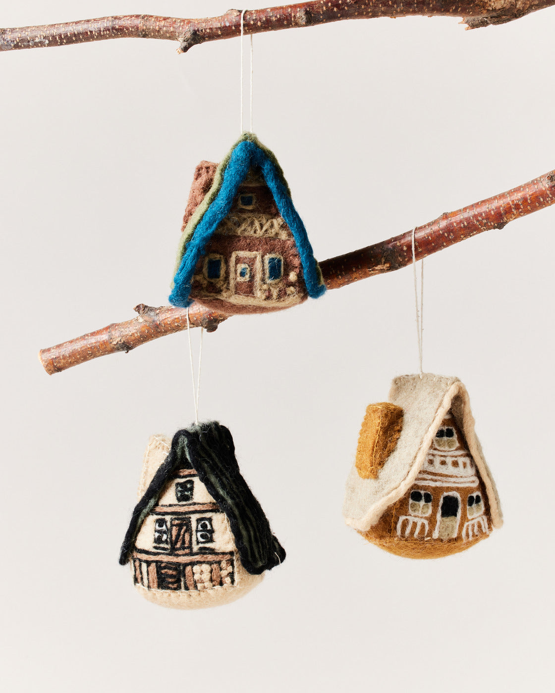 Felted A-Frame Ornament-zoom-1