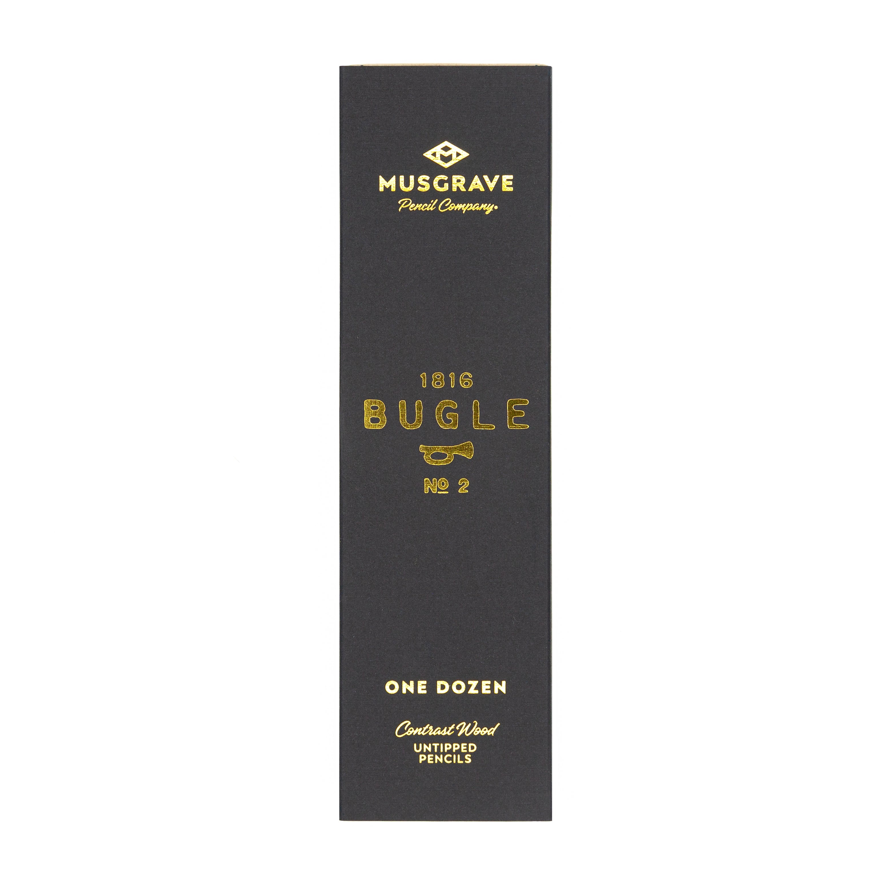 Black and White Pencil Bugle-zoom-3
