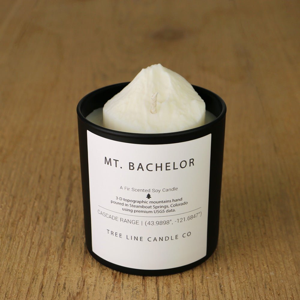 Mount Bachelor Candle | 3D Mountain Peak Soy Candle - Aware House