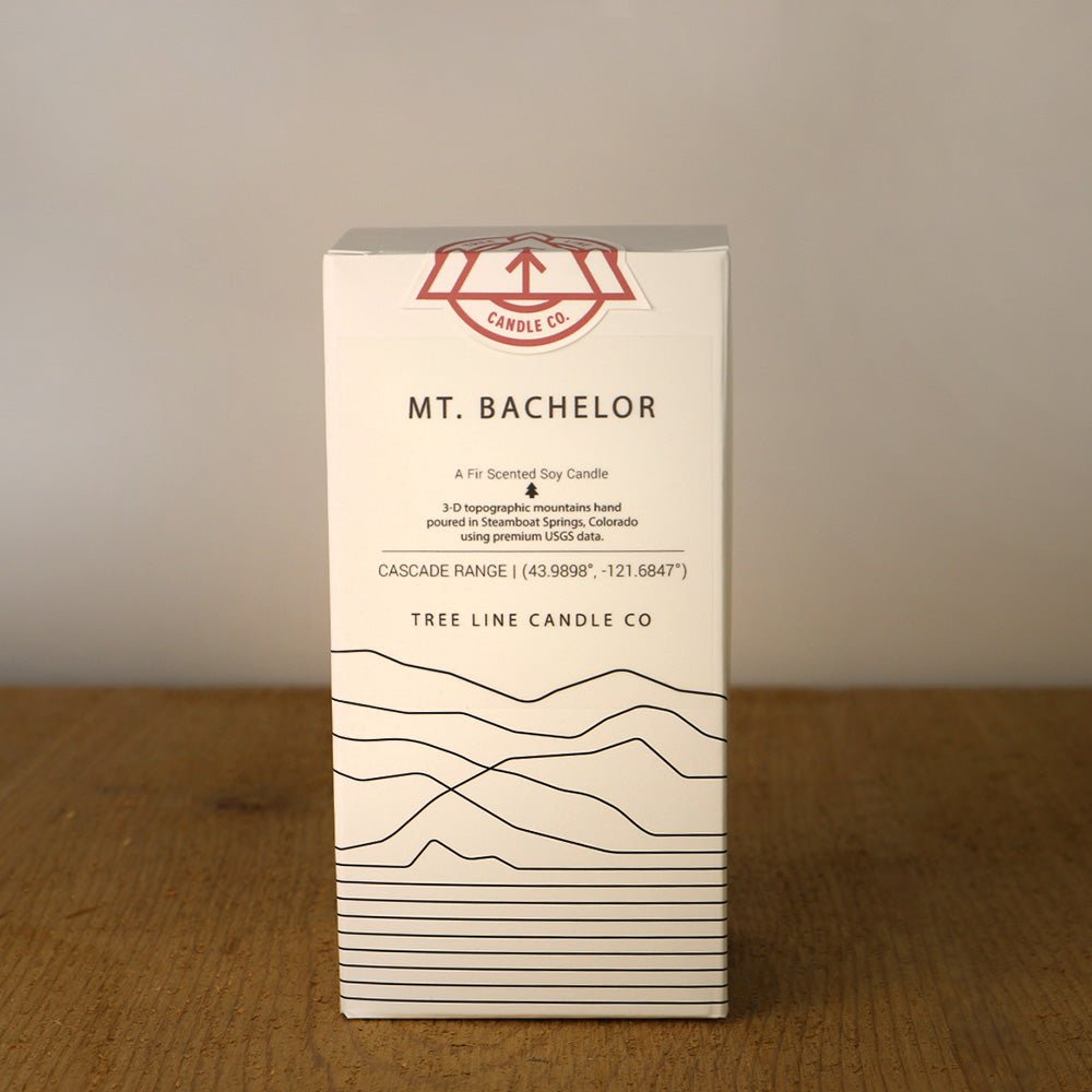 Mount Bachelor Candle | 3D Mountain Peak Soy Candle - Aware House