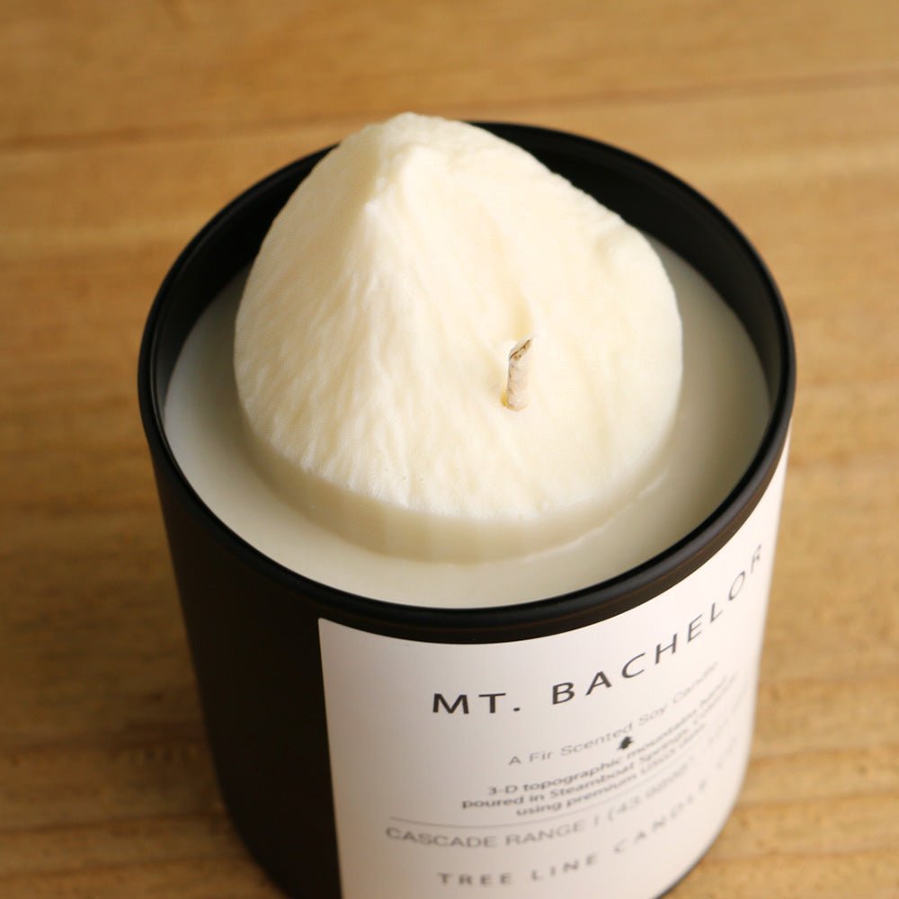 Mount Bachelor Candle | 3D Mountain Peak Soy Candle - Aware House