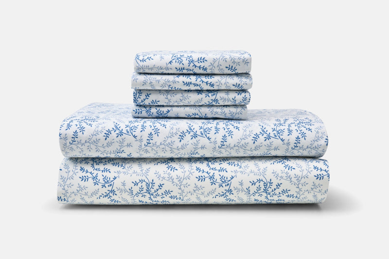 Cotton Bed Sheet Set Print-zoom-