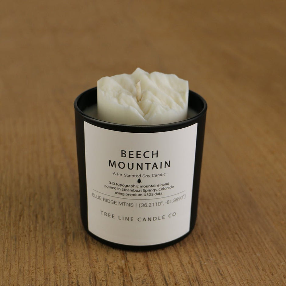 Beech Mountain Candle | 3D Mountain Peak Soy Candle - Aware House
