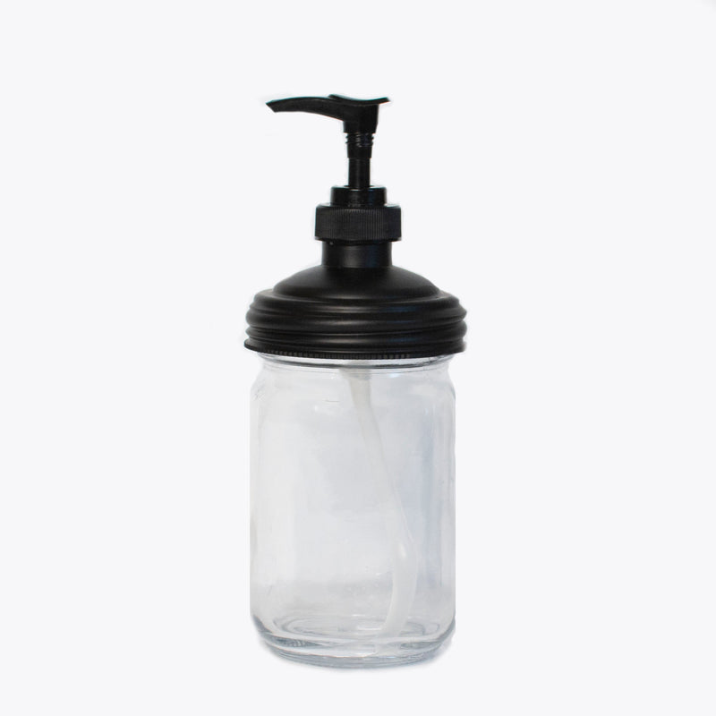 reCAP® Mason Jar Soap Dispenser Lid & Pump Cap | Regular Mouth-zoom-
