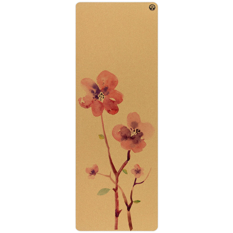 Blossom Aura Cork Yoga Mat-zoom-