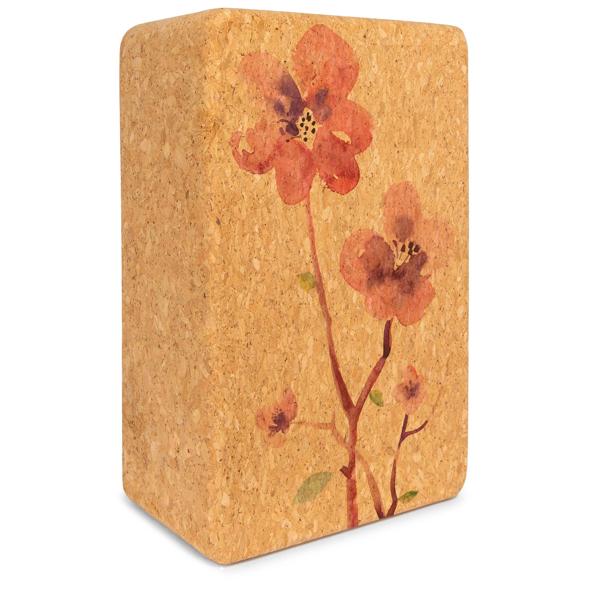 Blossom Cork Yoga Block-zoom-1