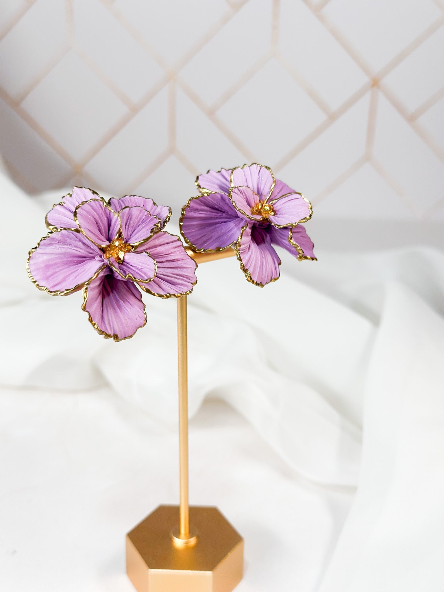 Blossom — Made to Order Custom Flower Earrings