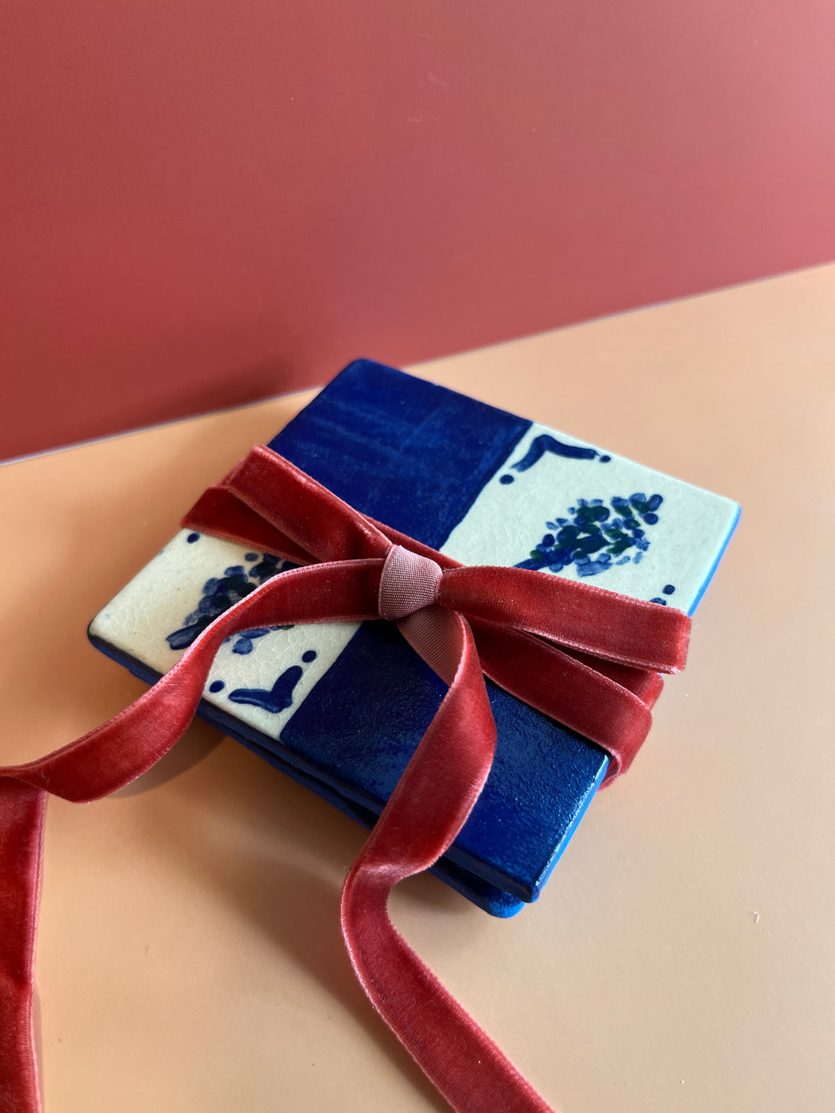 Texas Bluebonnet Coaster Set