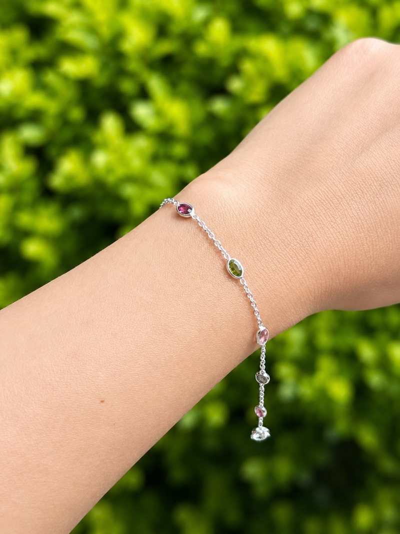 Blush Meadow Multi-Stone Bracelet-zoom-