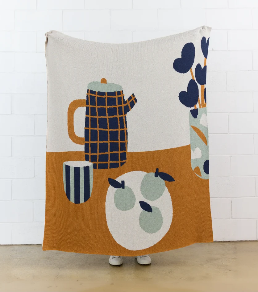 Breakfast Throw Blanket