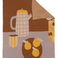 Breakfast Throw Blanket