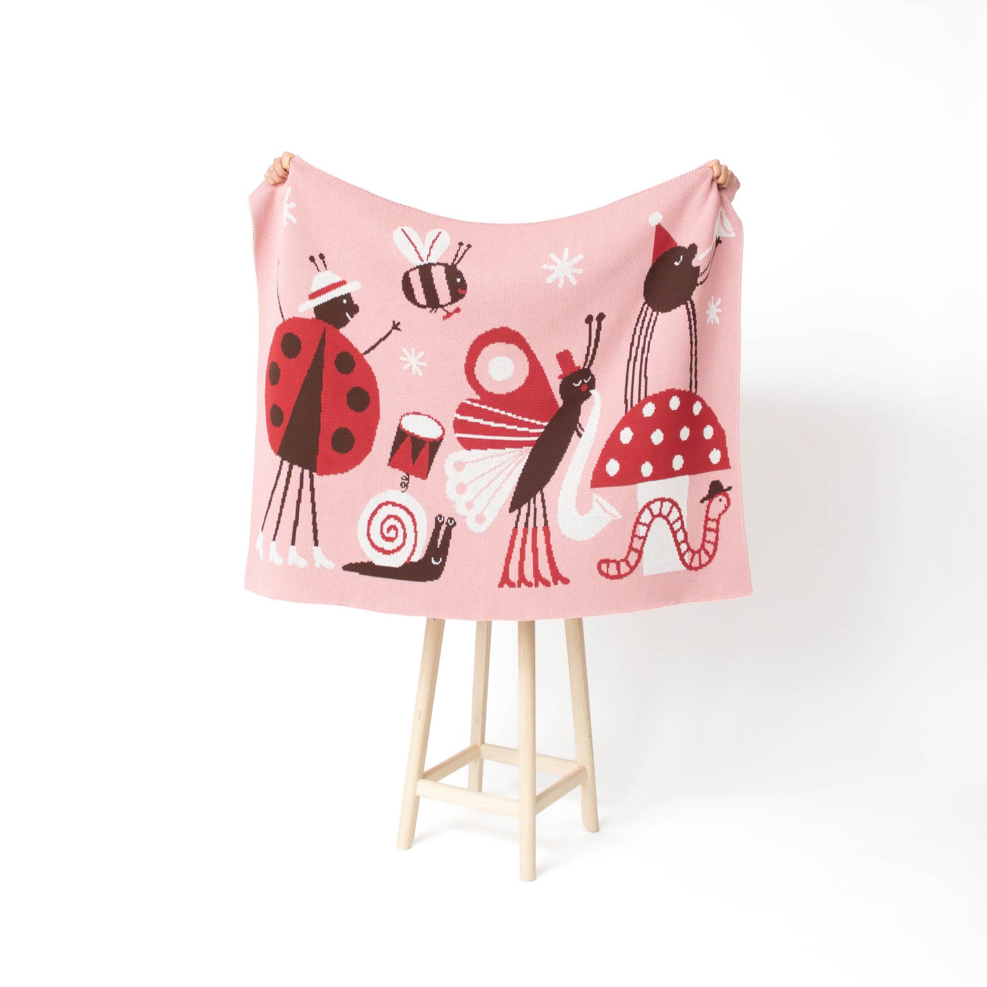 Bug Band Baby & Kid's Blanket-6