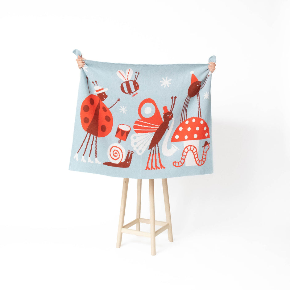 Bug Band Baby & Kid's Blanket