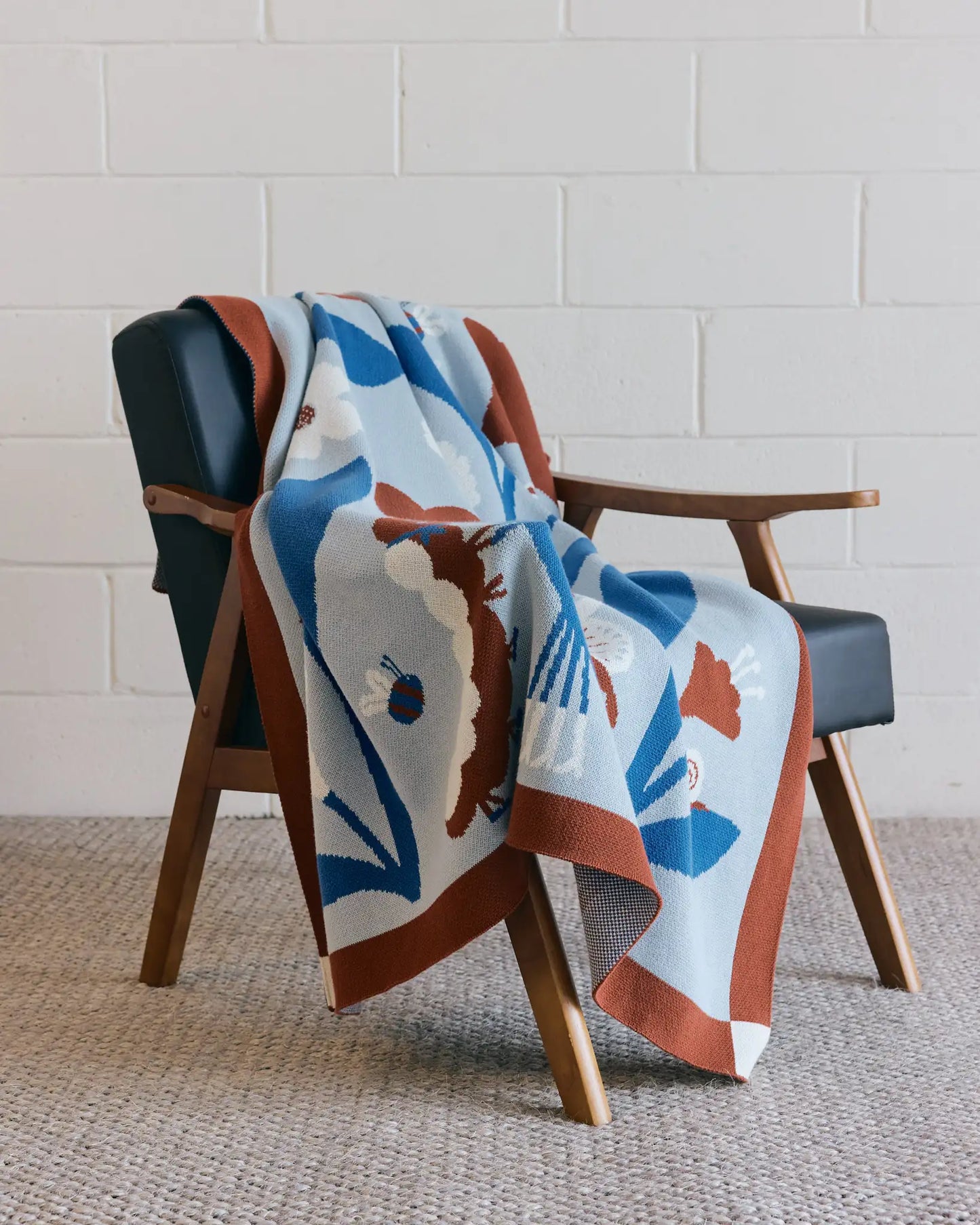 Bugs in Love Throw Blanket